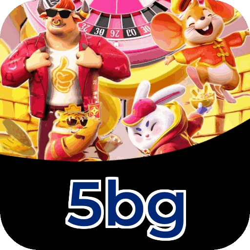 Interface do aplicativo 5bg mostrando jogos disponíveis no iOS e Android